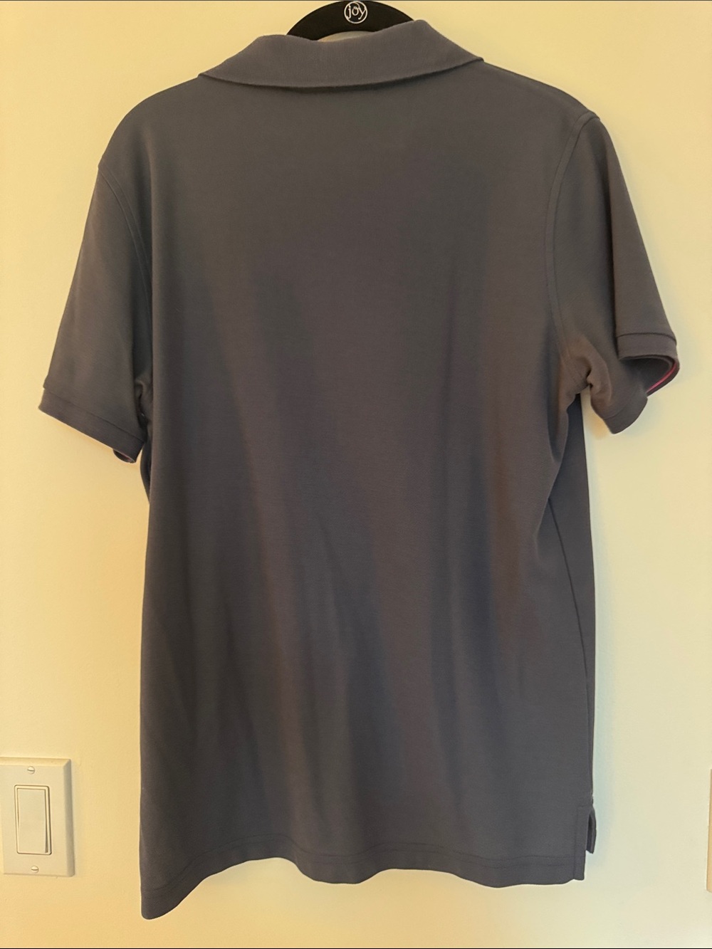 Psycho Bunny Navy Polo with Pink Logo - Picture 3 of 5
